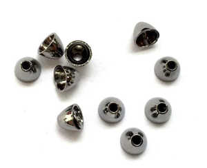 Bild på FITS Tungsten Coneheads Frödin (10-pack) Black/Nickel - Small