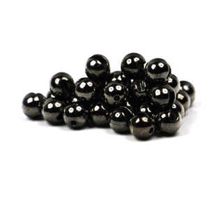 Bild på Slotted Tungsten Beads (3mm) Black Nickel