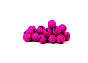 Bild på Slotted Tungsten Beads (3mm) Fl. Pink