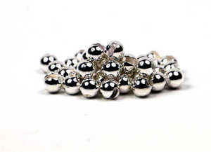 Bild på Slotted Tungsten Beads (3mm) Silver