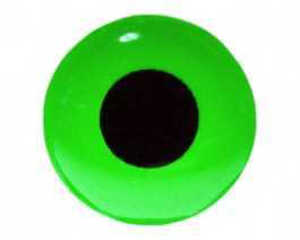 Bild på FutureFly 3D Epoxy Eyes 4mm Fluo Green