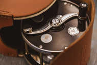 Bild på Hardy HBX Leather Reel Case
