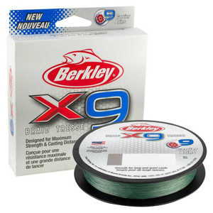 Bild på Berkley X9 Lo-Vis Green 150m 0,06mm / 6,4kg