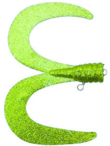 Bild på Svartzonker Big Tail Twin (2 pack) Chartreuse
