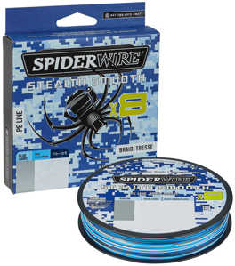 Bild på Spiderwire Stealth Smooth 8 Blue Camo 150m 0,06mm / 5,4kg