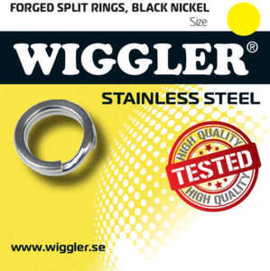 Bild på Wiggler Forged Stainless Split Rings (4-19 pack) 9mm (14 pack)