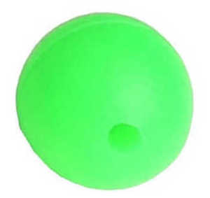 Bild på Merlin Baits Gummipärlor Soft 3mm (20 pack) Green Glow