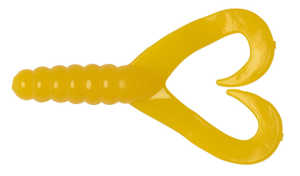 Bild på Big Bite Baits Twin Tail Grub 5cm (10 pack) Yellow