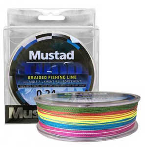 Bild på Mustad Thor Braid Multicolor 250m 0,32mm / 22,8kg
