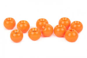 Bild på Fly Dressing Brass Beads 4,0mm (10 pack) Fluo Orange