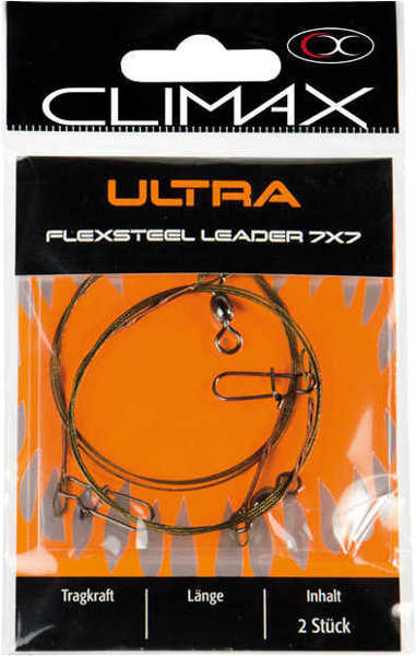 Bild på Climax Ultra Flexsteel Leader 7x7 30cm (2 pack)