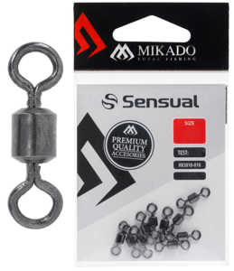 Bild på Mikado Sensual Roller Swivel Black Nickel (5-10 pack) #14 / 25kg (10 pack)
