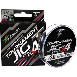 Bild på Intech Tournament Jig Style PE X4 Multicolor 150m 0,171mm / 7,26kg