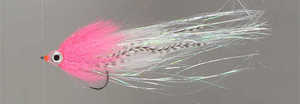 Bild på Hurricane Big Pike Fly #6/0 Pink/White/Silver